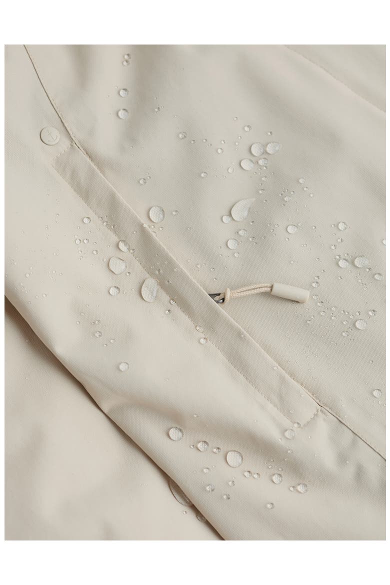 Janelle Waterproof Coat, Alternate, color, ARAN