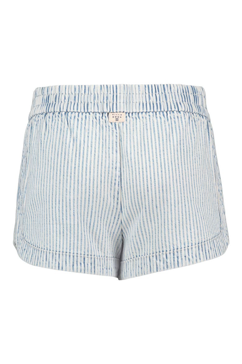Kids' Mad for You Railroad Stripe Shorts, Alternate, color, ASHLEIGH BLUE