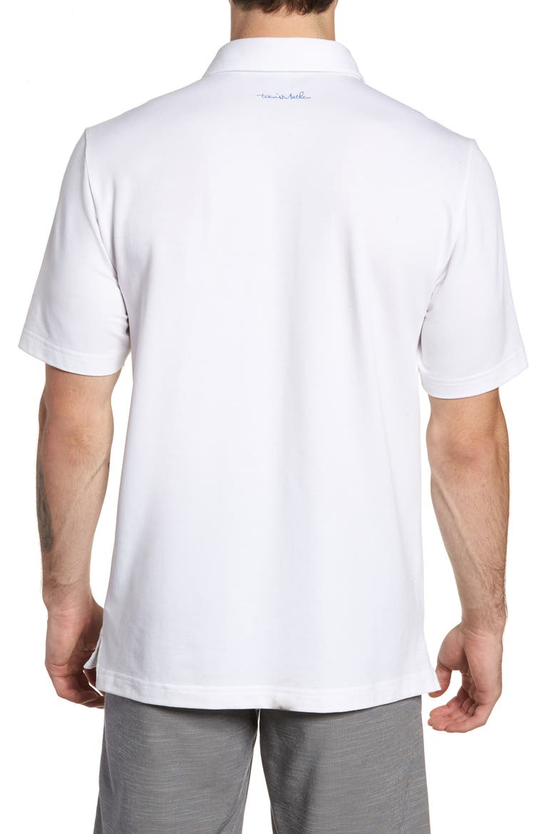 Regular Fit Polo, Alternate, color, WHITE