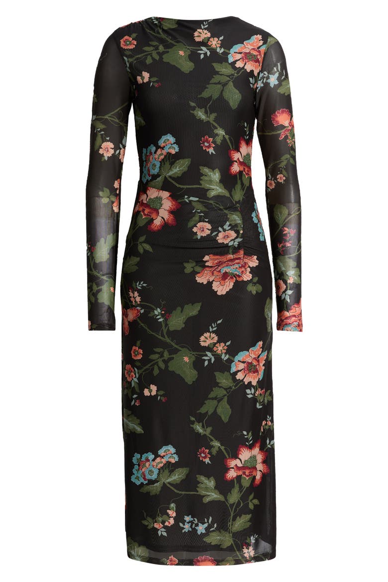 Katya Midi Dress, Alternate, color, CHDF