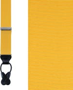 Trafalgar Phoenix 38mm Grosgrain Non Stretch Ribbon Button End Suspenders