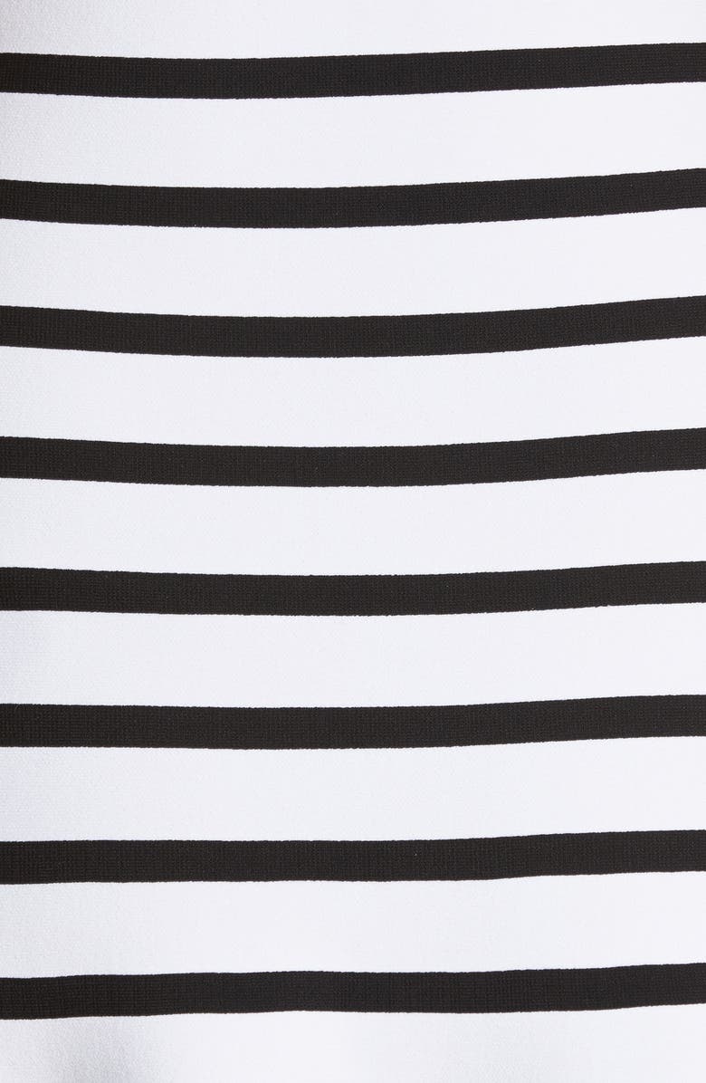 Carolina Herrera Stripe Off the Shoulder Maxi Dress, Alternate, color,