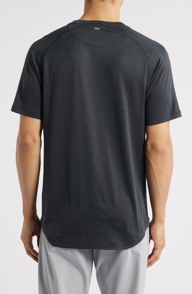 Rhone Atmosphere Performance T-Shirt, Alternate, color, True Black Heather