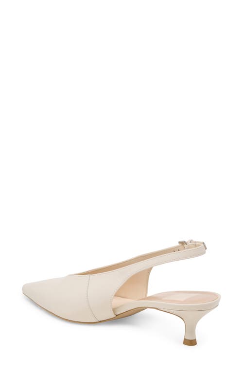 Dolce Vita Alenna Slingback Pointed Toe Kitten Heel Pump