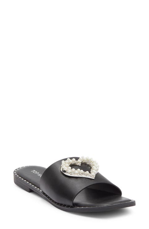Esme Heart Slide Sandal (Women)