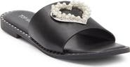 TOP MODA Esme Heart Slide Sandal