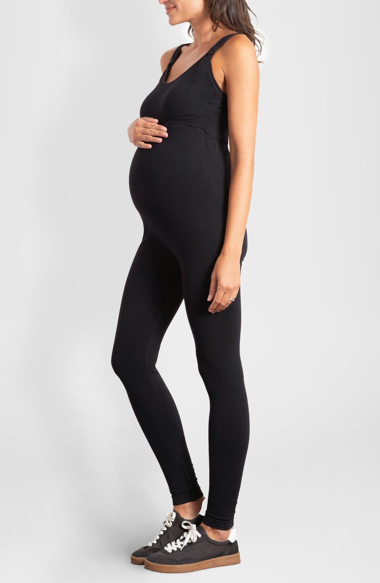 Seraphine Seamless Maternity/Nursing Jumpsuit, Main, color,