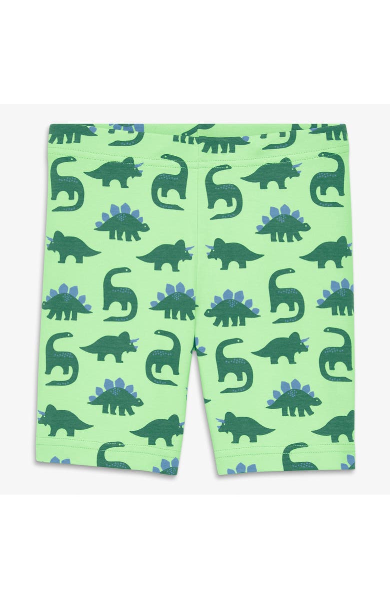 Primary Kids Organic Pj Short In Critters, Main, color, Pear Dinosaurs