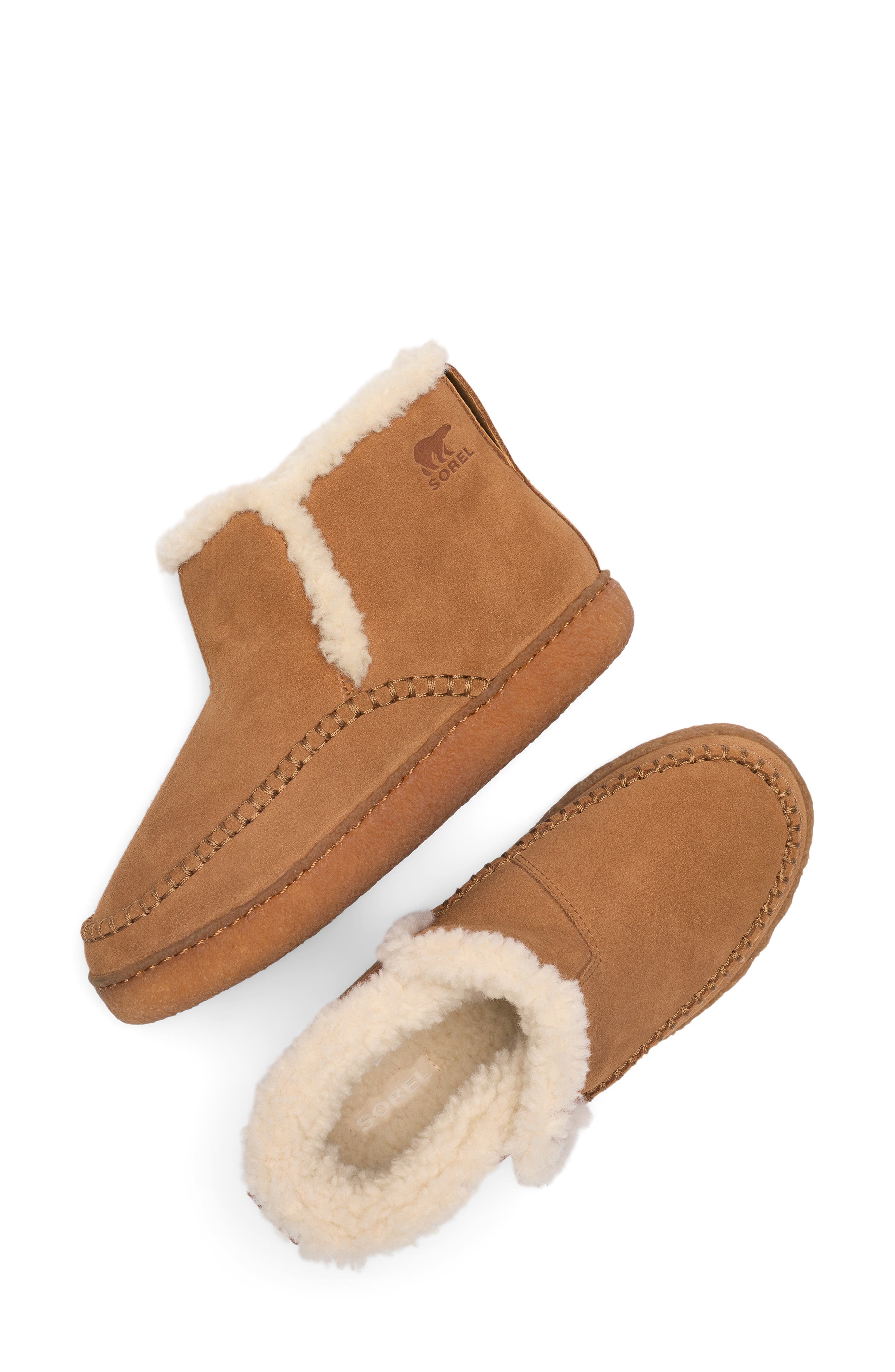 Nakiska III Faux Fur Lined Bootie, Alternate, color, VELVET TAN/ GUM 2