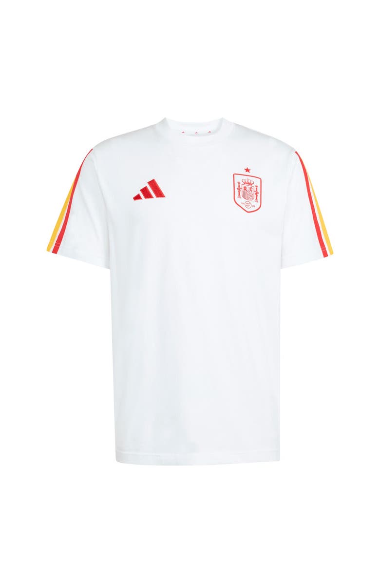 adidas Men's adidas White Spain National Team FIFA x World Cup Alphaskin T-Shirt, Main, color, White