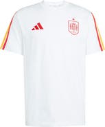 adidas Men's adidas White Spain National Team FIFA x World Cup Alphaskin T-Shirt