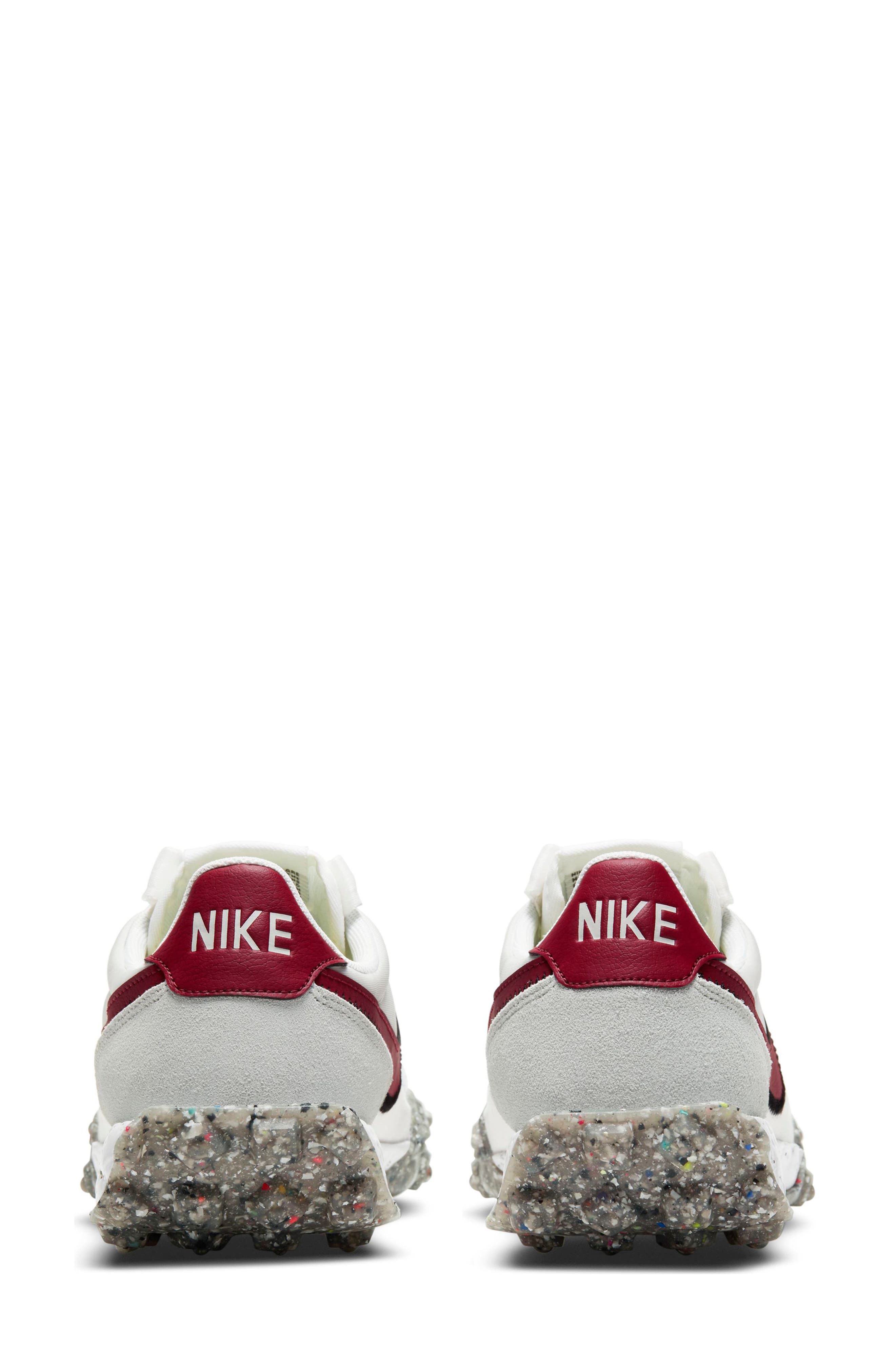 Waffle Racer Crater Sneaker, Alternate, color, WHITE/ RED/ PHOTON DUST/ BLACK