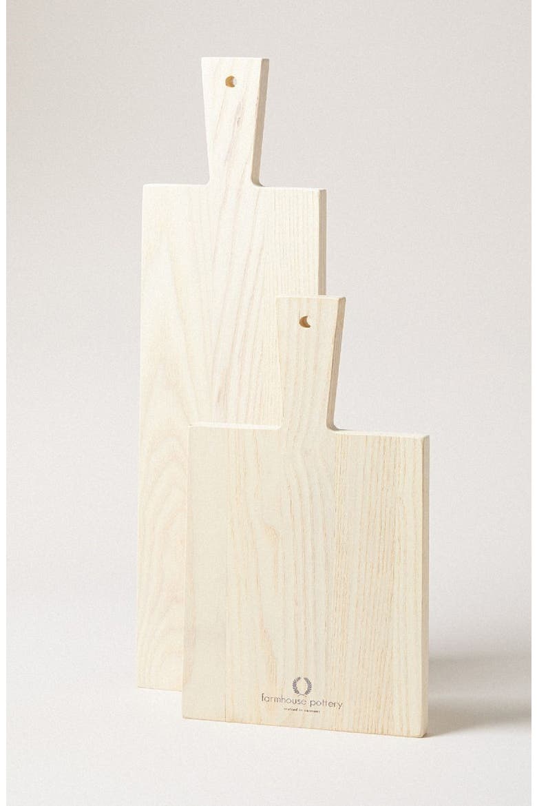 Pantry Wooden Cutting Board, Alternate, color, WHITE