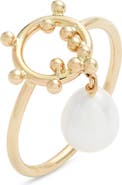 Poppy Finch Bubble Cultured Pearl Ring