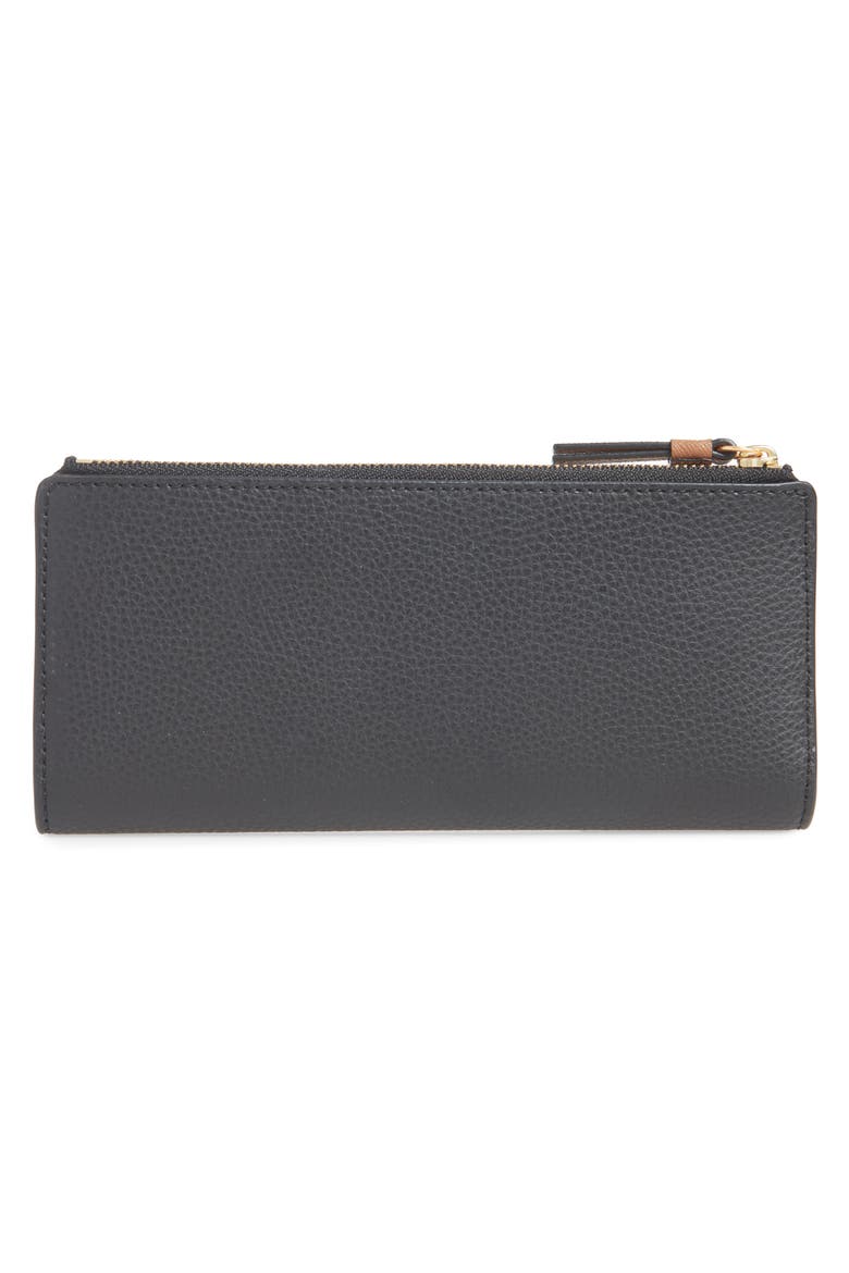 Walker Slim Zip Wallet, Alternate, color, BLACK