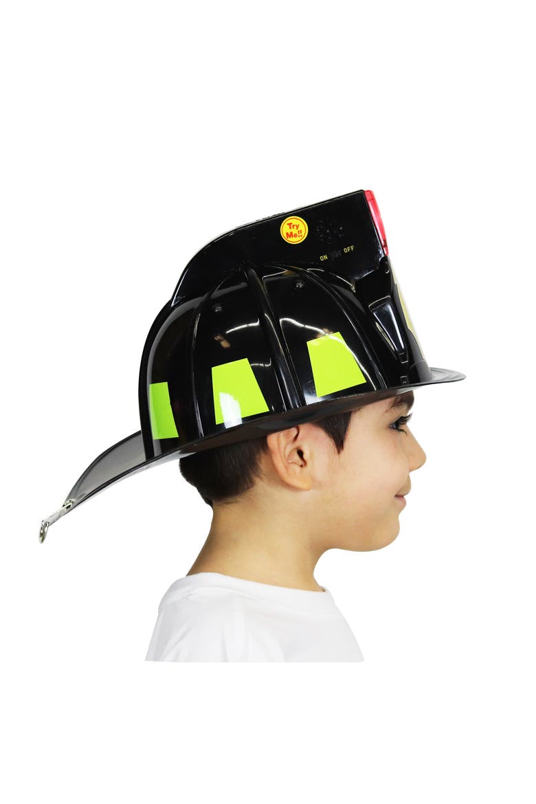 Kids Fire Chief Helmet, Alternate, color, Black