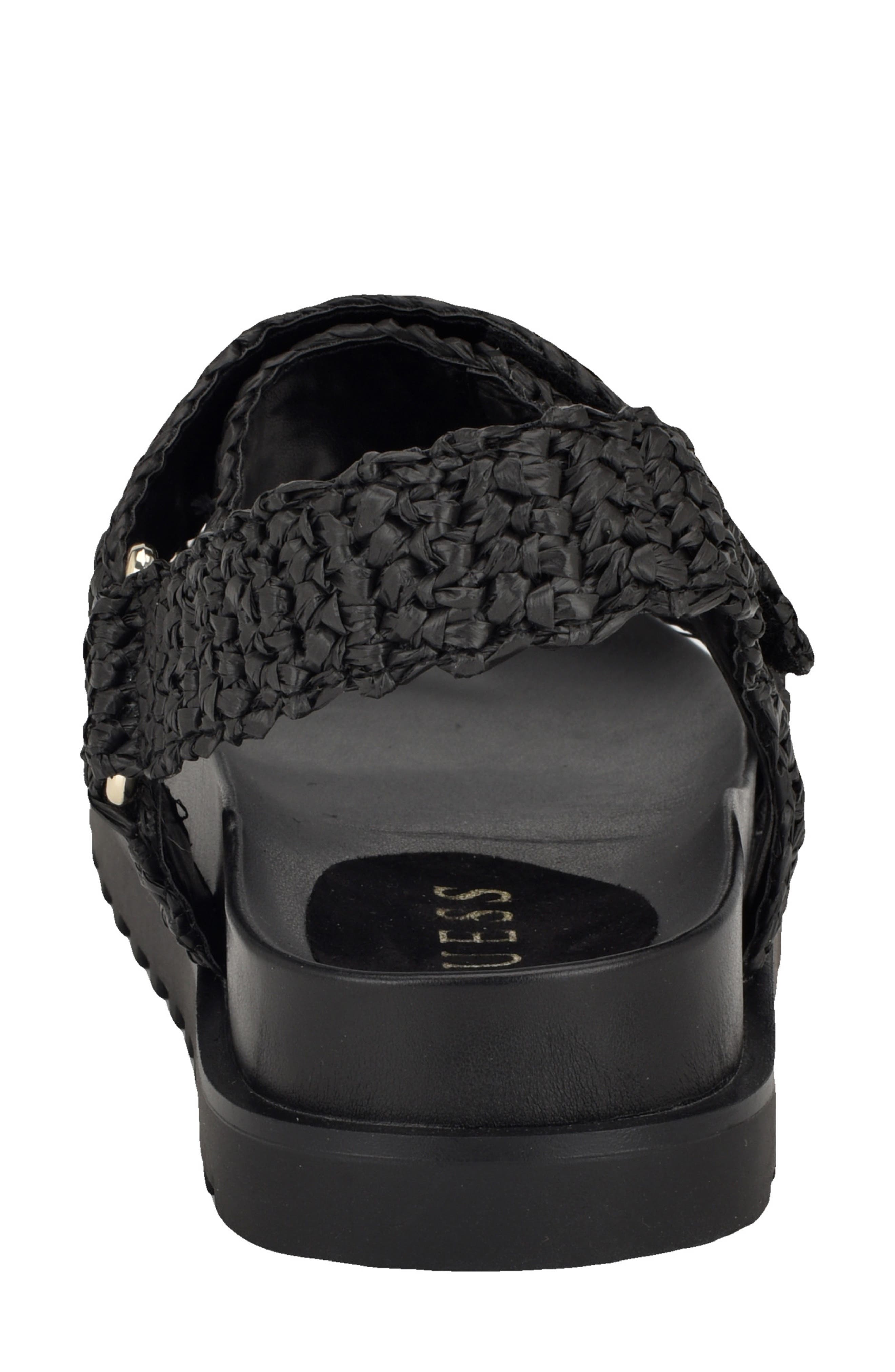 GUESS Fabrica Raffia Sandal, Alternate, color, 