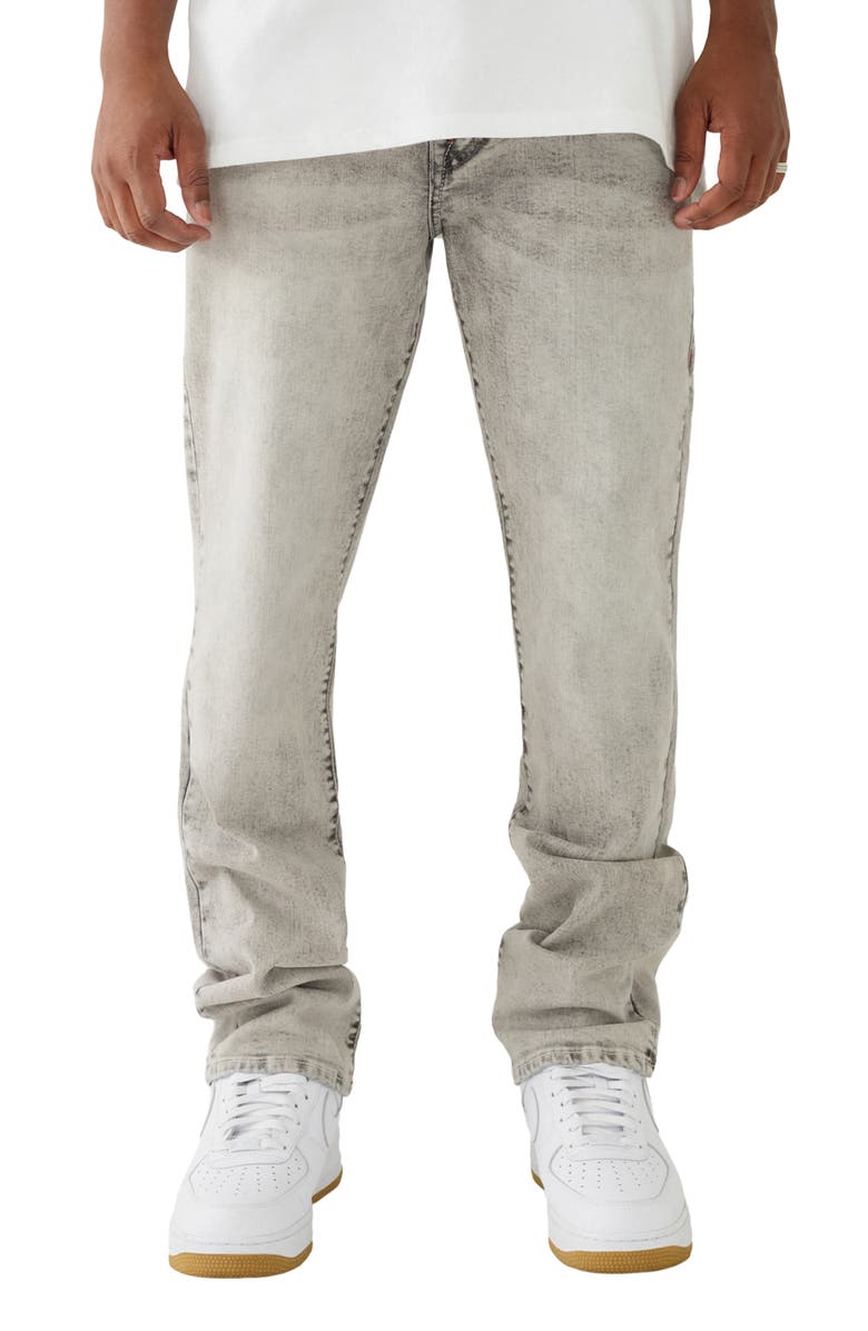 True Religion Brand Jeans Ricky Flap Straight Leg Jeans, Main, color, 