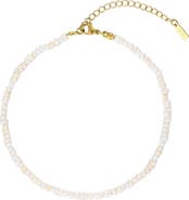 st. Moran Keshi Freshwater Pearl Anklet