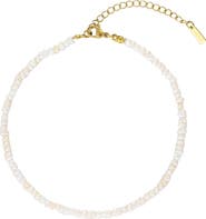 st. Moran Keshi Freshwater Pearl Anklet