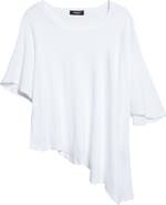 Undercover Asymmetric Hem Languid Cotton T-Shirt