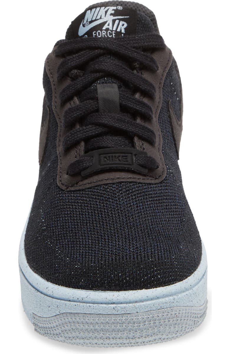 Nike Air Force 1 Crater Flyknit Sneaker, Alternate, color,