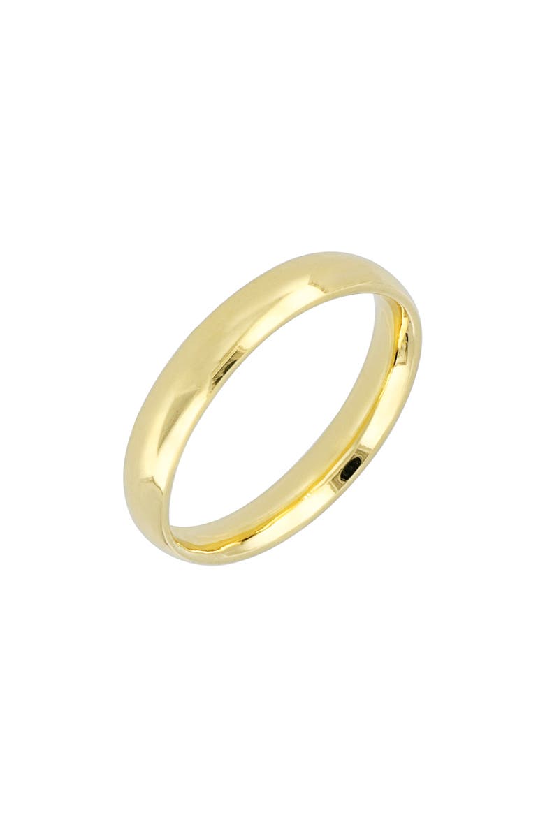 Wedding Band Ring, 3.8mm (Nordstrom Exclusive), Main, color, YELLOW GOLD