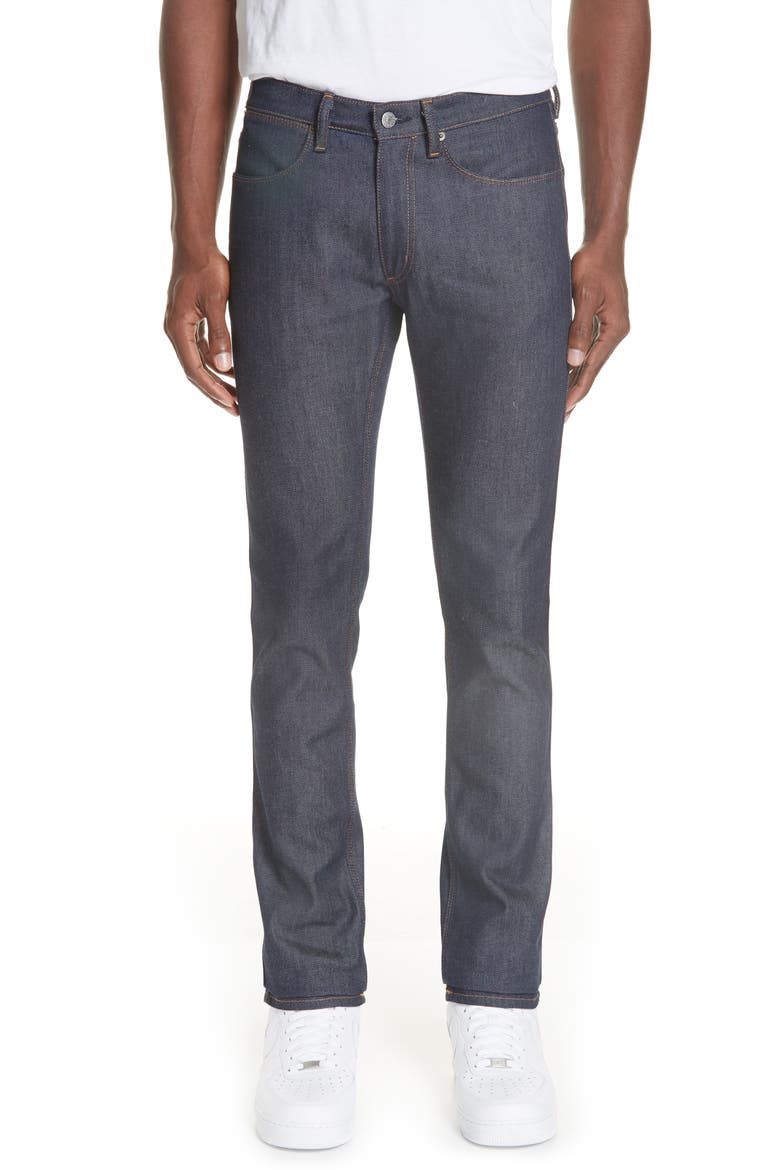 Max Slim Straight Leg Jeans, Main, color, MAX INDIGO