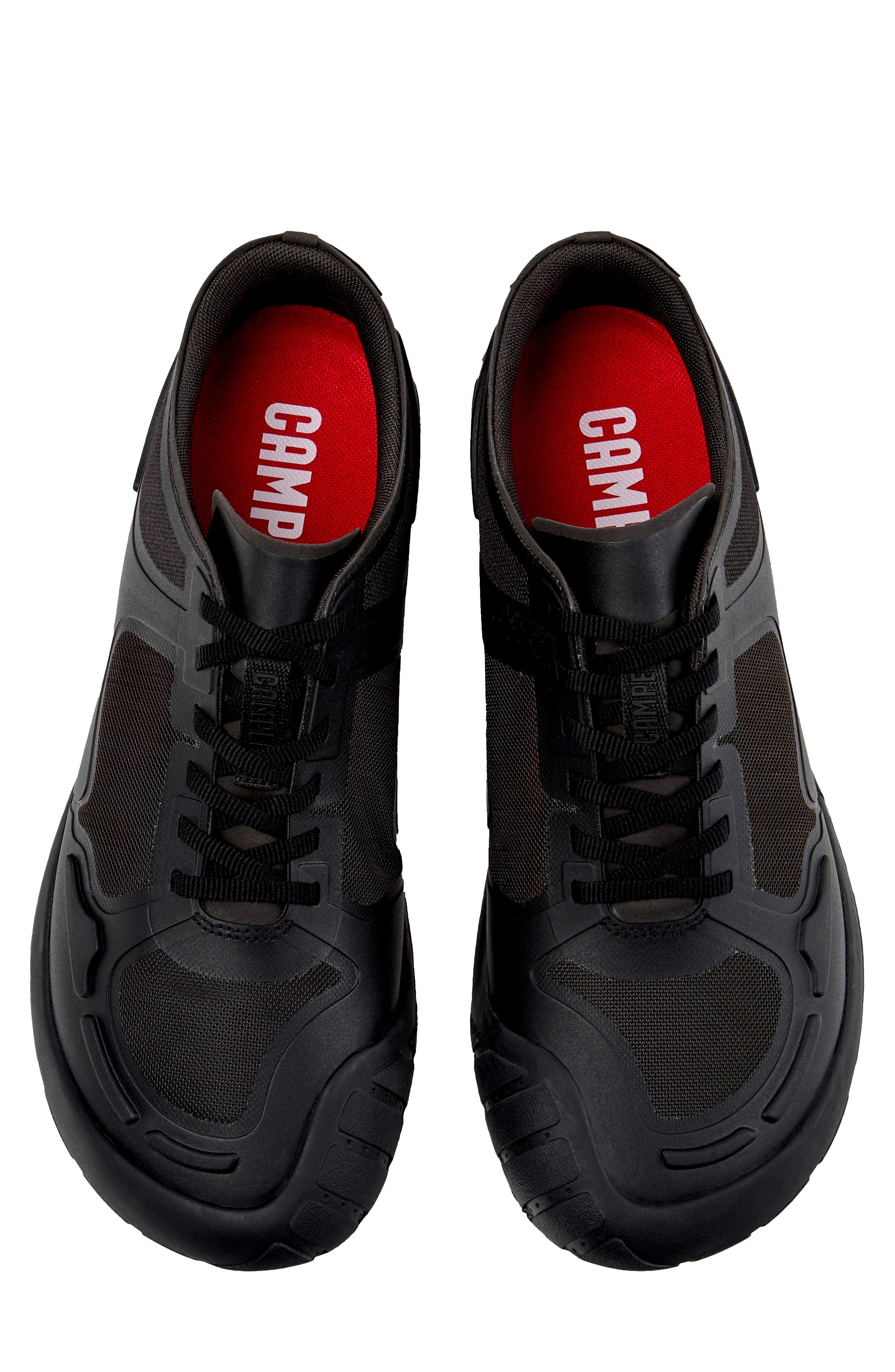 Camper Twins Mismatched Sneaker, Alternate, color, Black 2