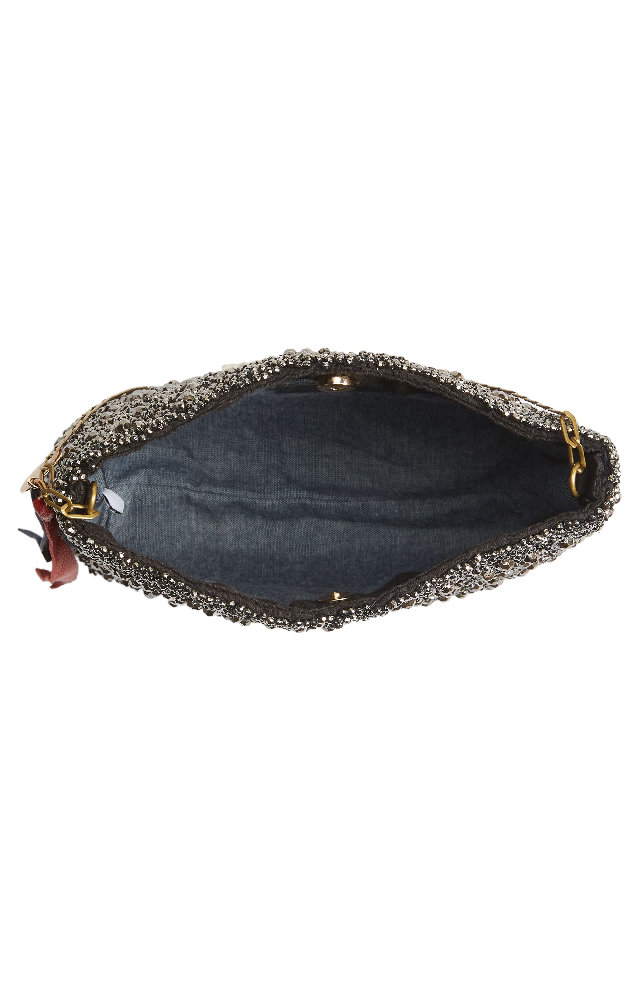 Clare V. Estelle Glitter Clutch, Alternate, color, 