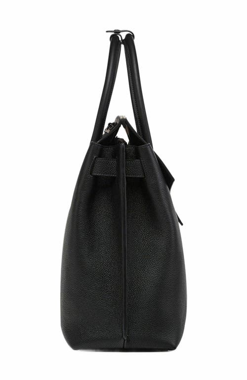 Mcm Soft Diamond Tote In Black