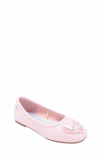 bebe Kids' Glitter Ballet Flat
