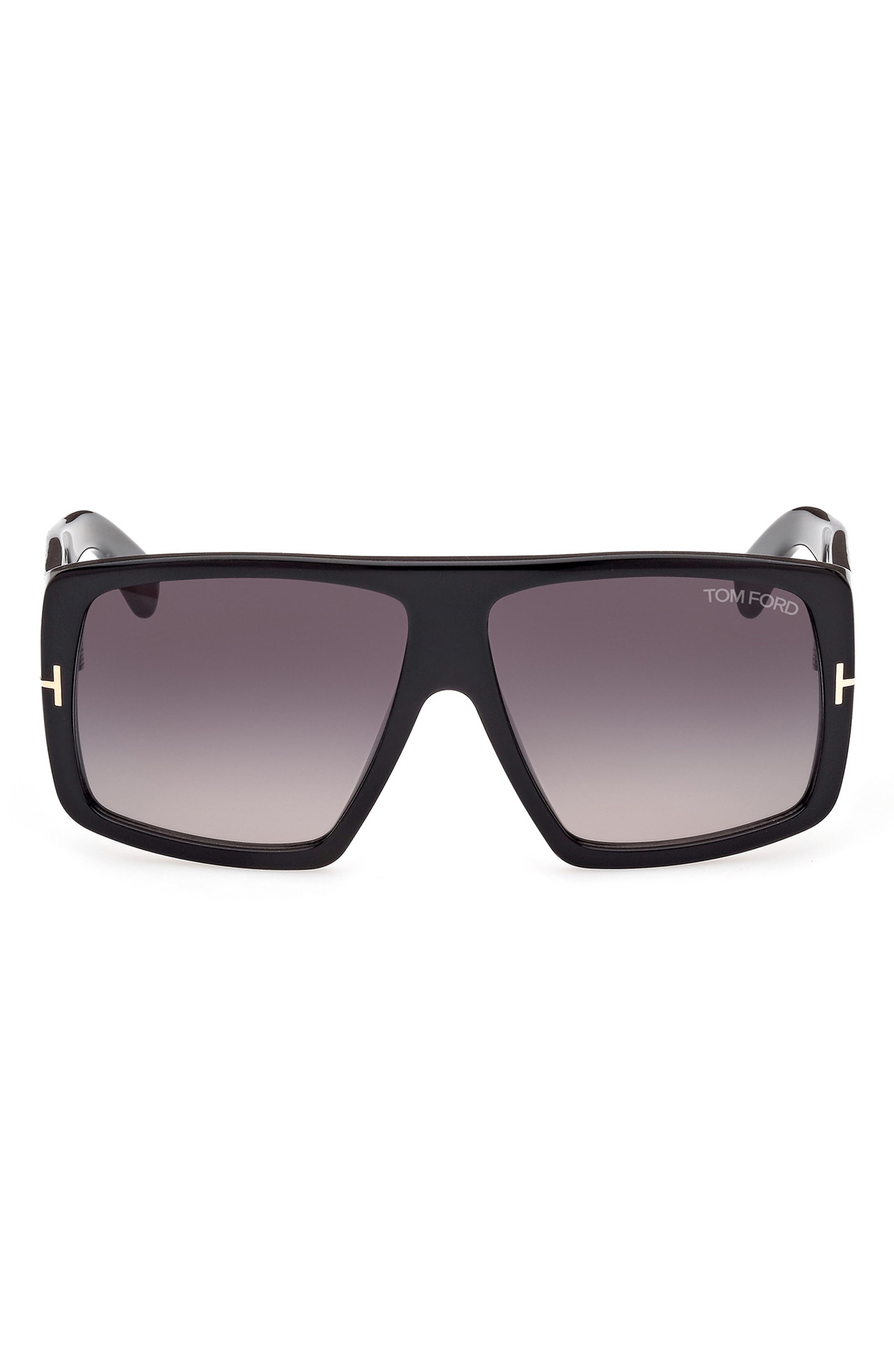 TOM FORD 60mm Gradient Square Sunglasses