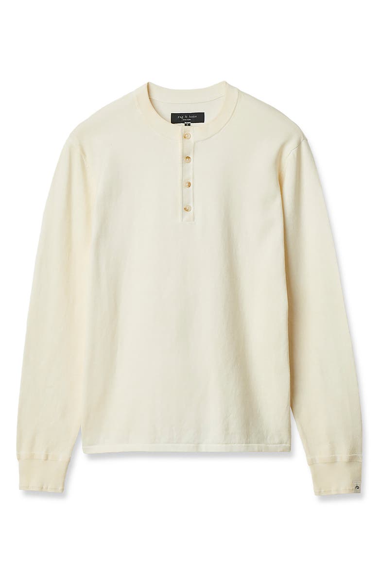rag & bone Washed Cotton Henley, Alternate, color,