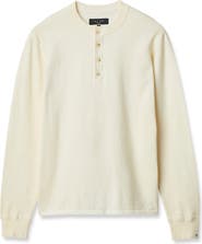 rag & bone Washed Cotton Henley