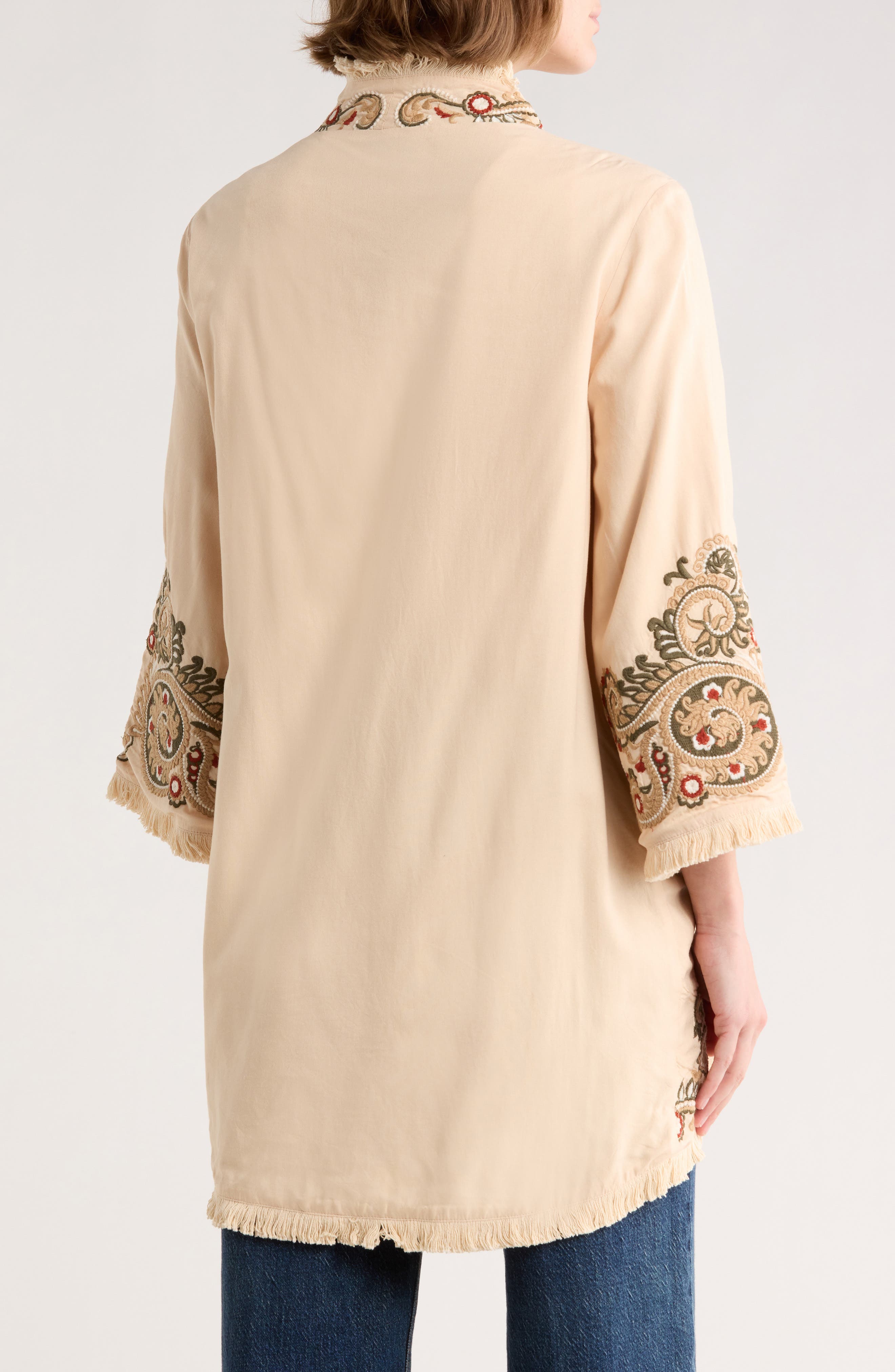 Paisley Embroidered Tunic - image 2