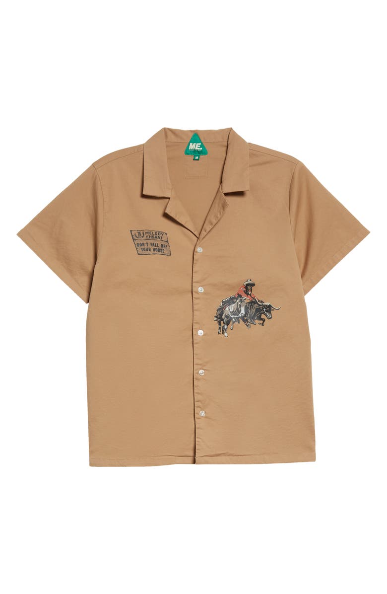 Melody Ehsani Whitney Cowgirl Button-Up Shirt, Alternate, color, 