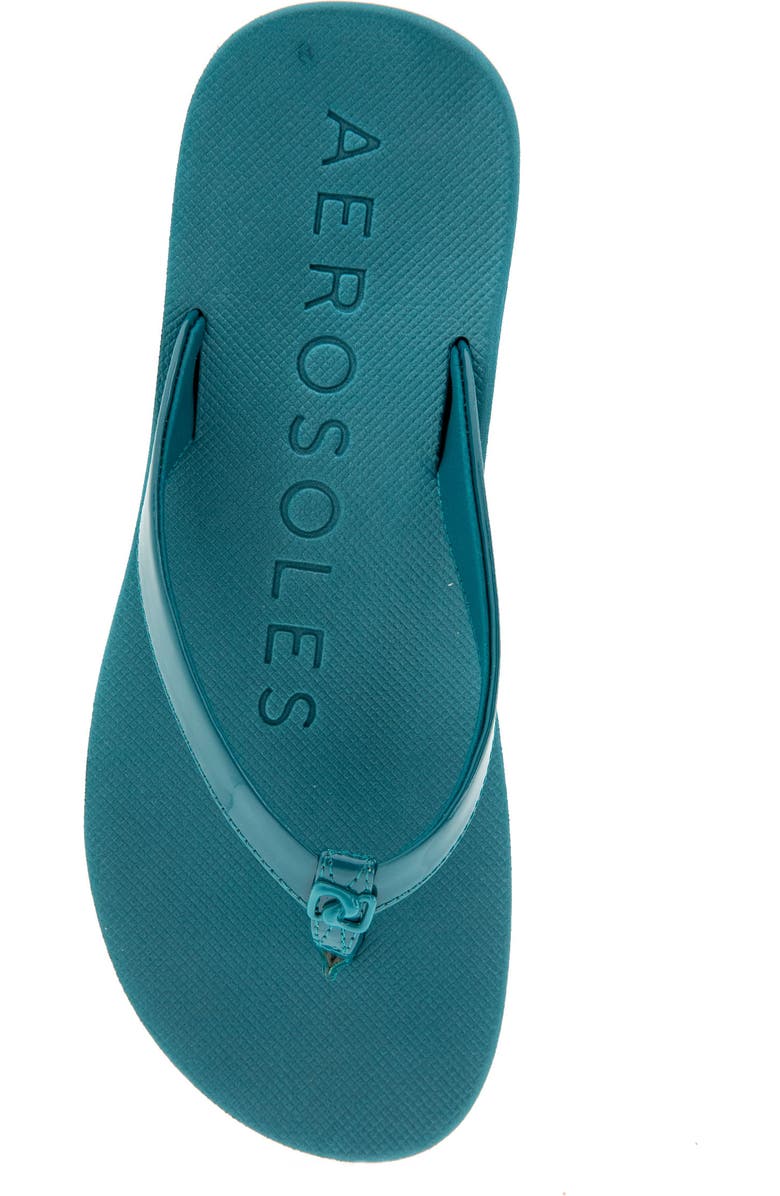 Aerosoles Jace Flip Flop, Alternate, color, Teal