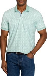 CONSTRUCT Slim Fit Tennis Ball Polo Short Sleeve Shirt