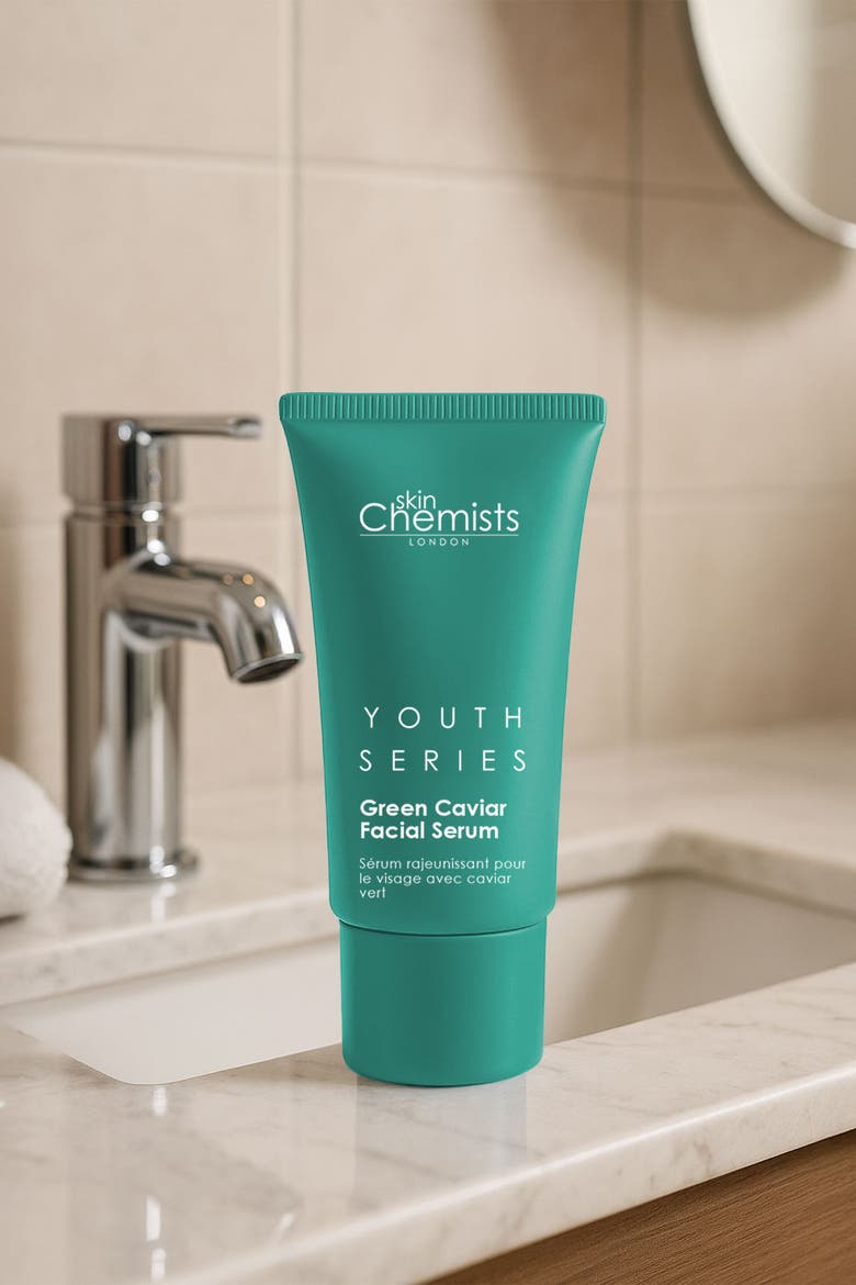 Youth Series Green Caviar Facial Serum 30ml for Anti-Aging, Brightening, Alternate, color, White