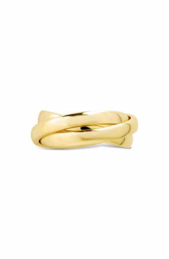 Sterling Forever Elsa Twisted Ring