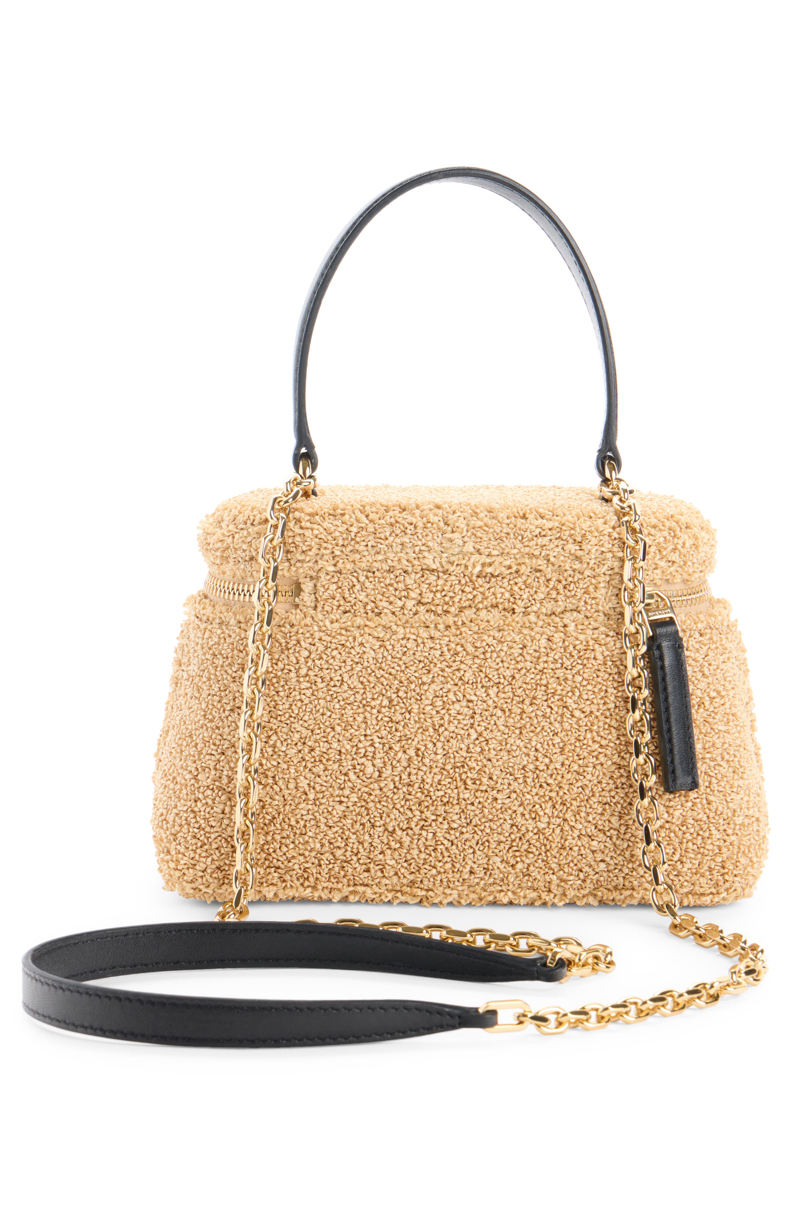 Givenchy Antigona Raffia Vanity Bag, Alternate, color, Natural
