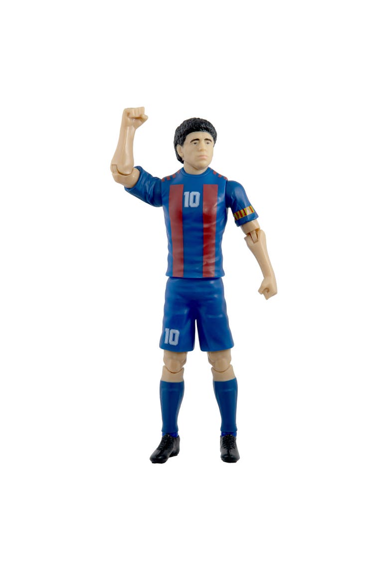 Sockers Legends Diego Maradona FC Barcelona 8" Soccer Action Figure, Alternate, color, Blue