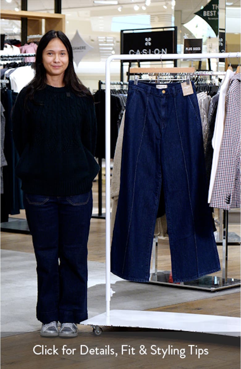 Superwide Leg Trouser Jeans, sales video thumbnail