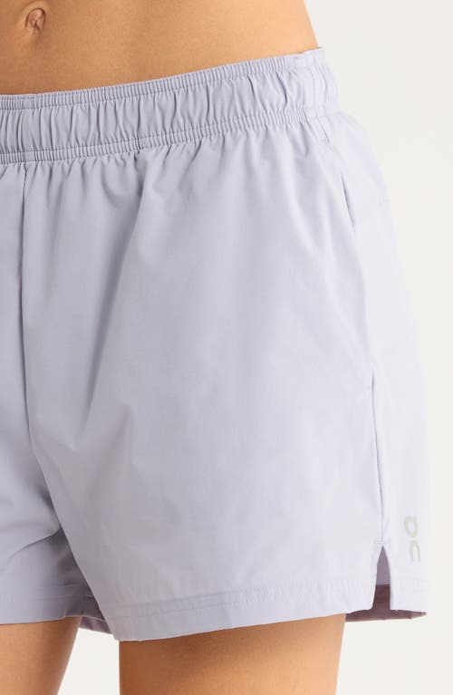 On 3-inch Core Running Shorts In Purple