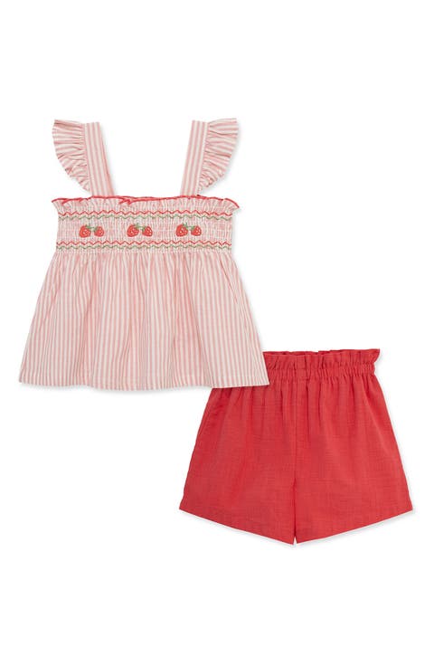 Strawberry Woven 2-Piece Set (Baby)