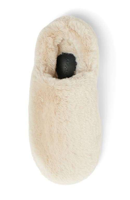 Apparis Misha Faux Fur Slipper In Animal Print