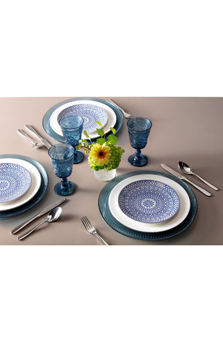 Fortessa Grand City 40-Piece Flatware Set, Alternate, color, Silver