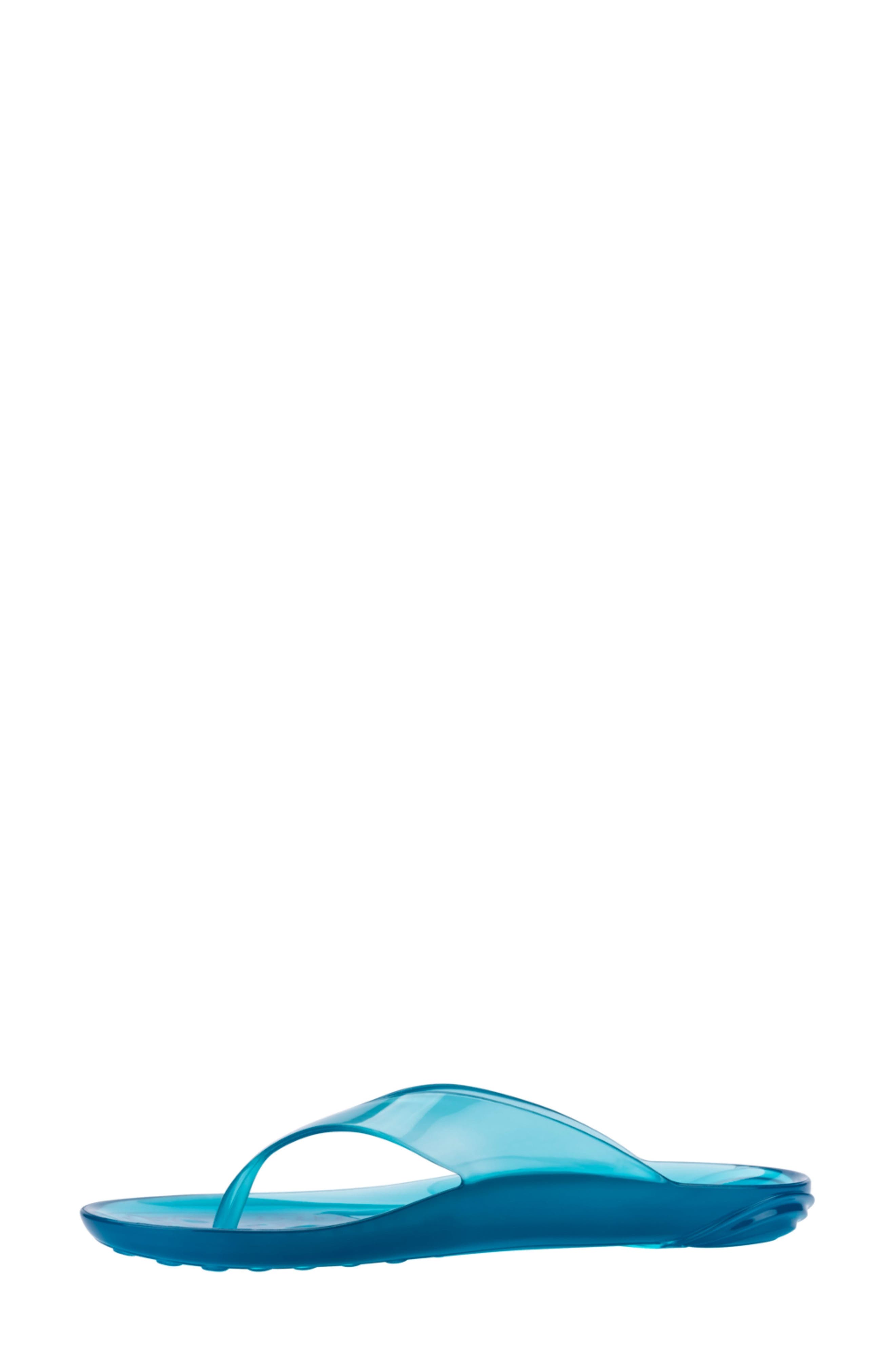 The Real Jelly Flip Flop, Alternate, color, CLEAR BLUE