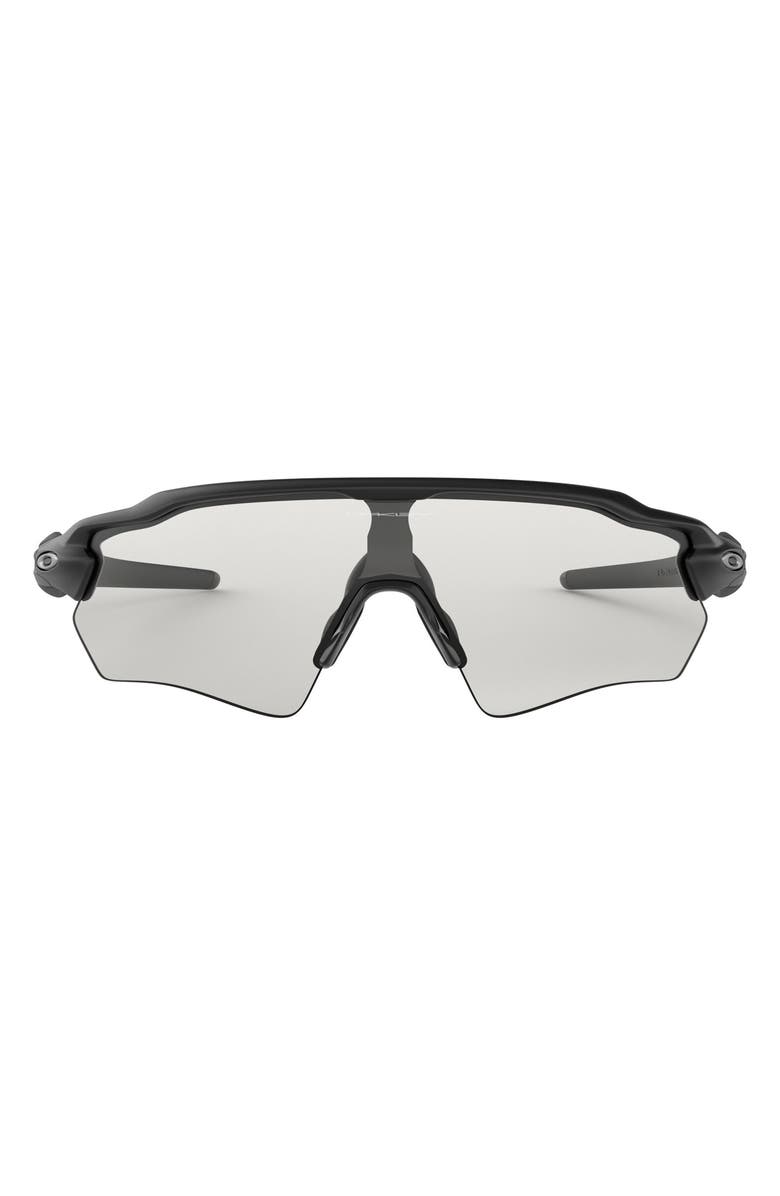 Oakley Radar EV Path 166mm Shield Wrap Sunglasses, Main, color, Matte Black